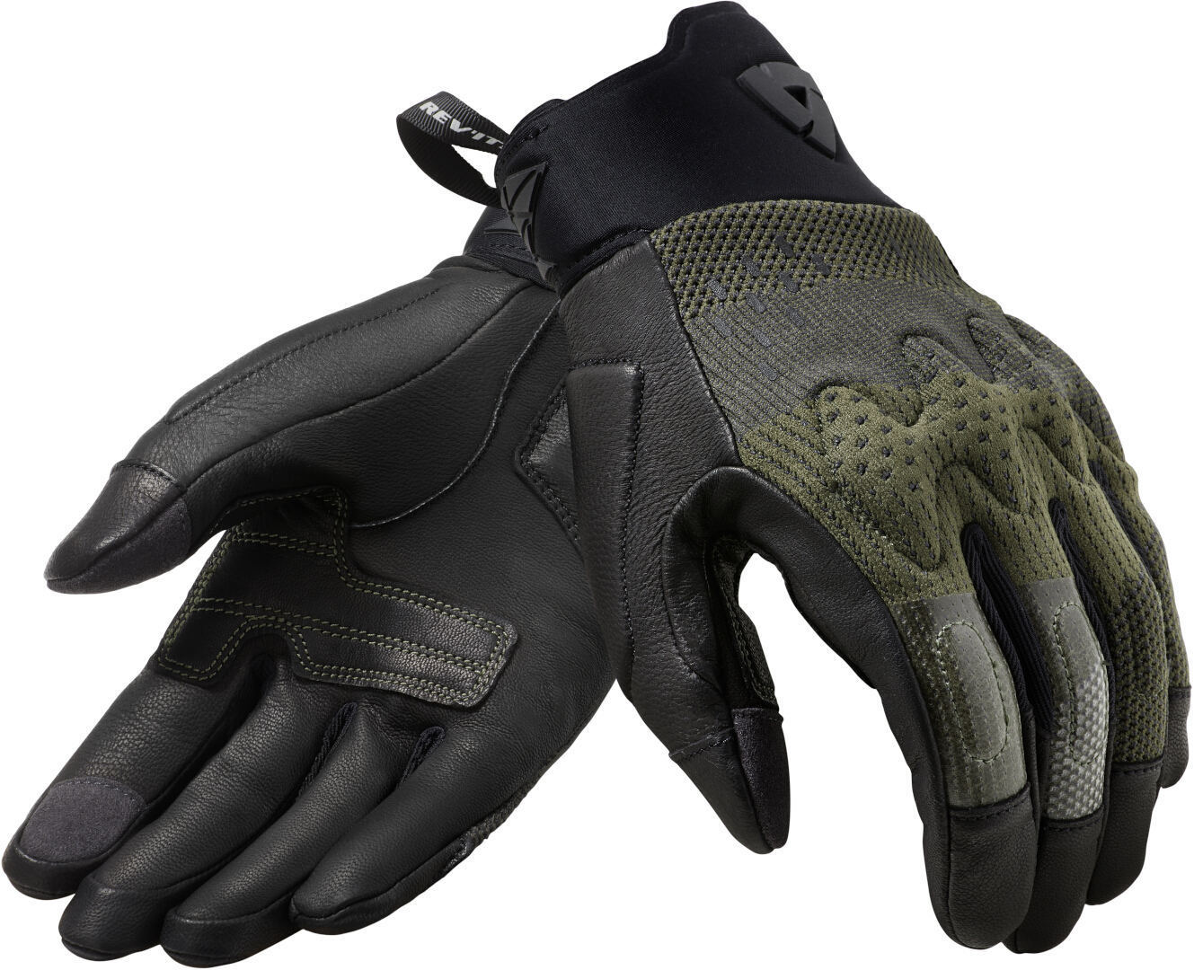 FGS161, Мотоперчатки, REVIT Kinetic Black Black Brown