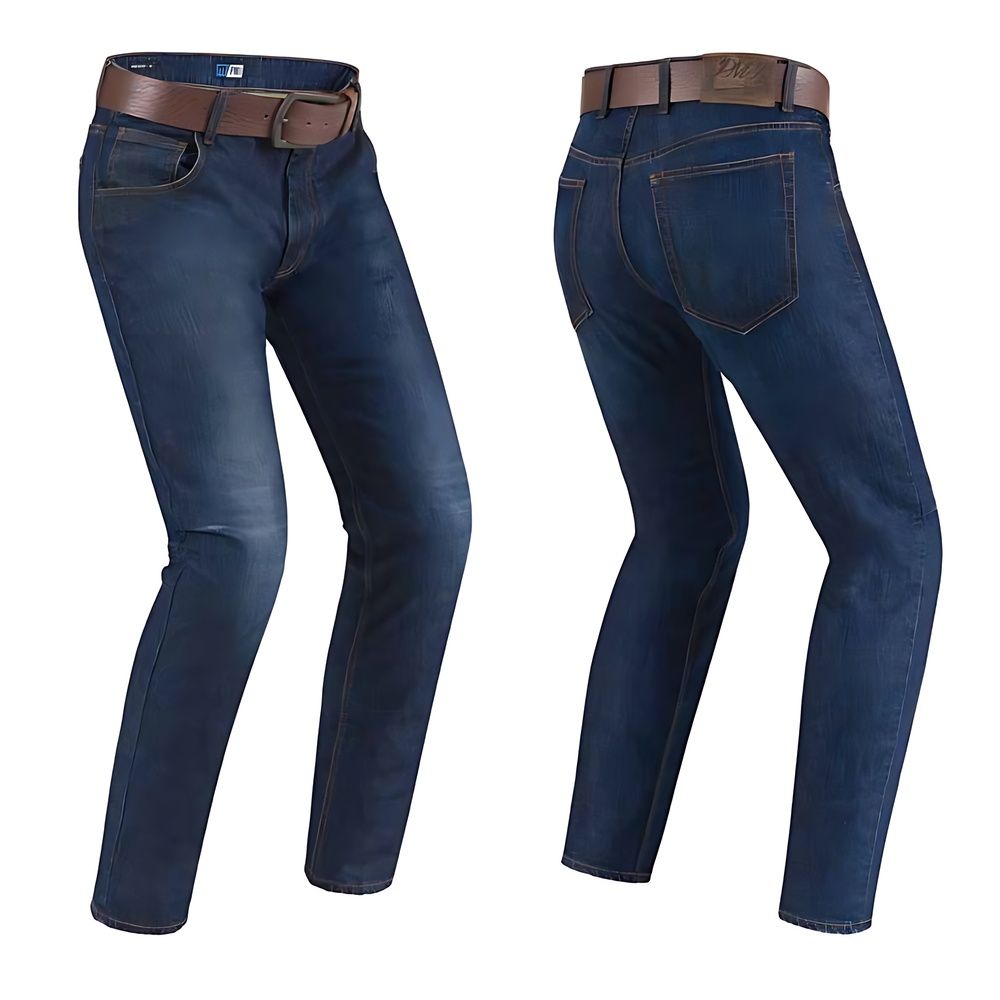 DEUB3620, Мотоджинсы, PROMO JEANS DEUX, Мужские с ремнем, 36 ДМ, Синий