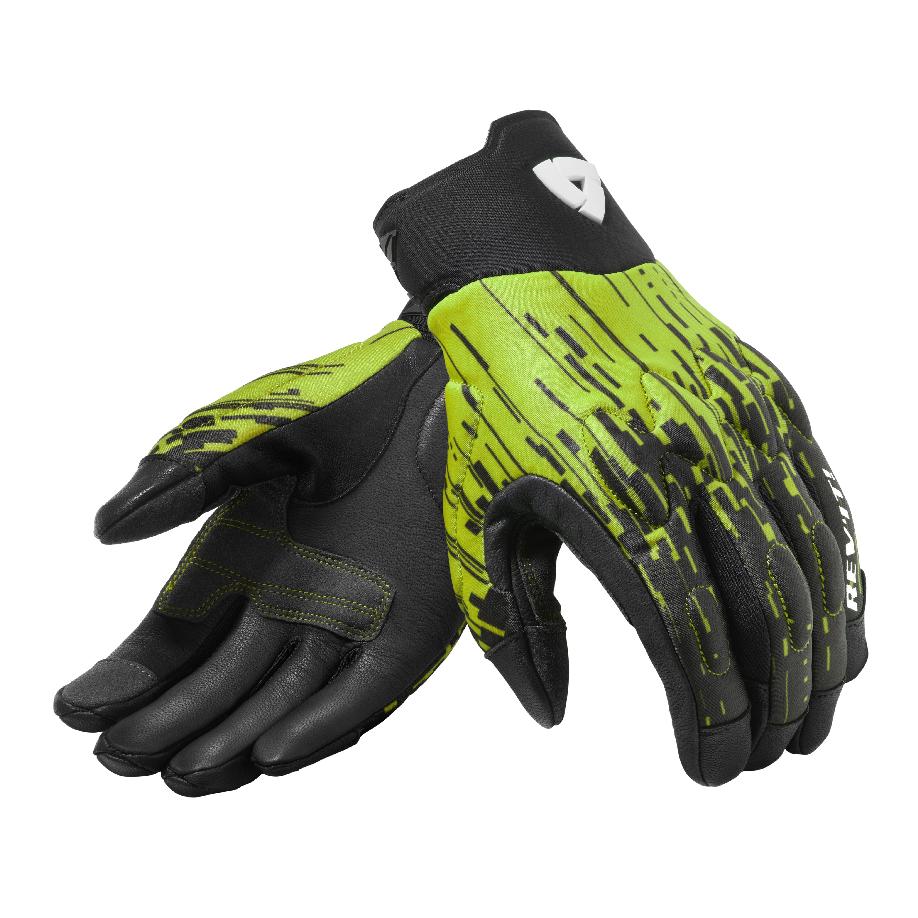 Мотоперчатки REVIT Spectrum Black Neon Yellow