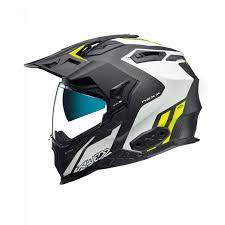 01XWE23302879, Мотошлем интеграл, NEXX, X.WED 2 CARBON VAAL White / Neon MT