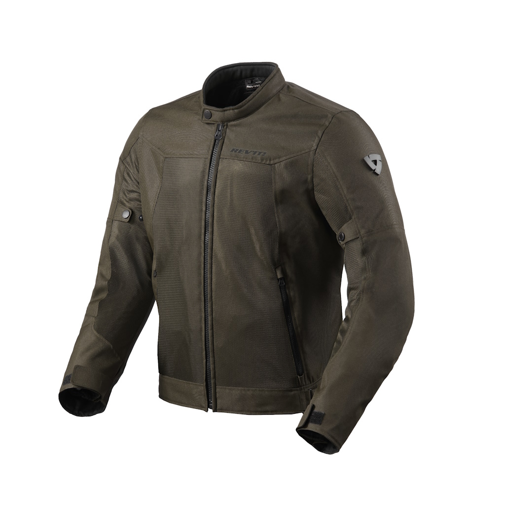 FJT330, Текстильная мотокуртка, REVIT Eclipse 2 Black Olive