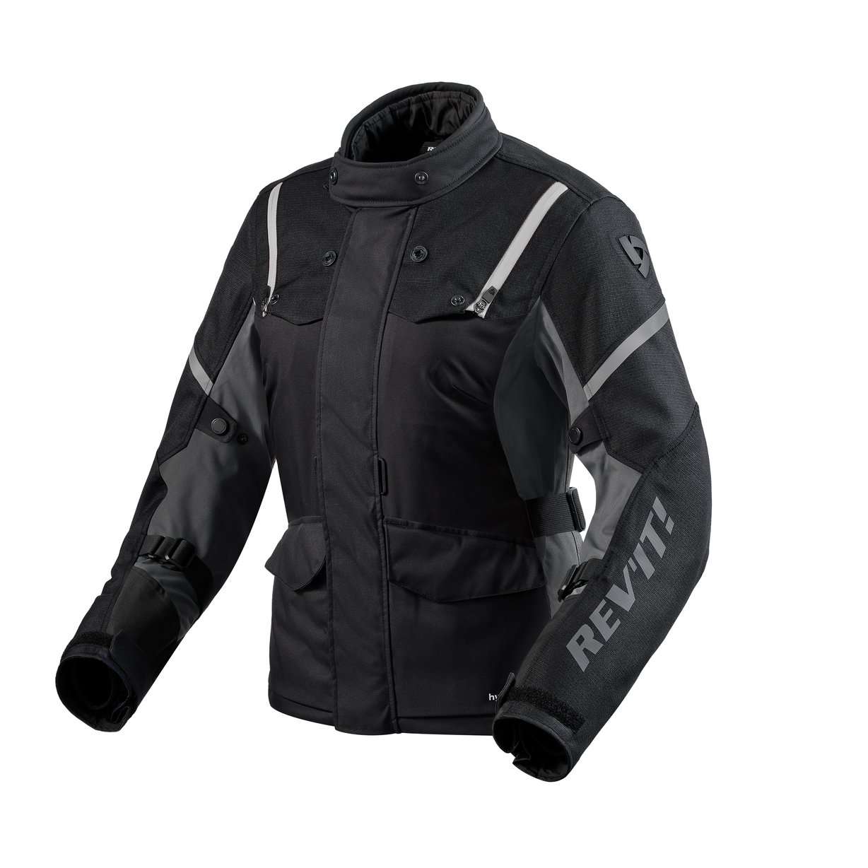 FJT323, Текстильная мотокуртка, REVIT Horizon 3 H2O Ladies Black White