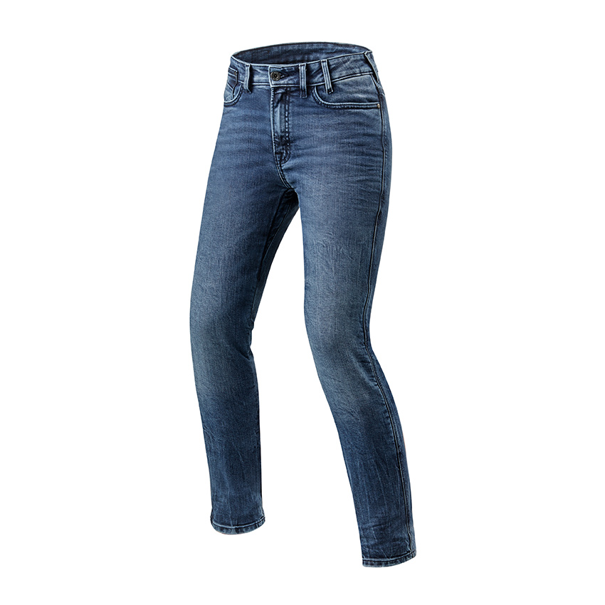 Мотоджинсы REVIT Victoria Ladies SF Medium Blue