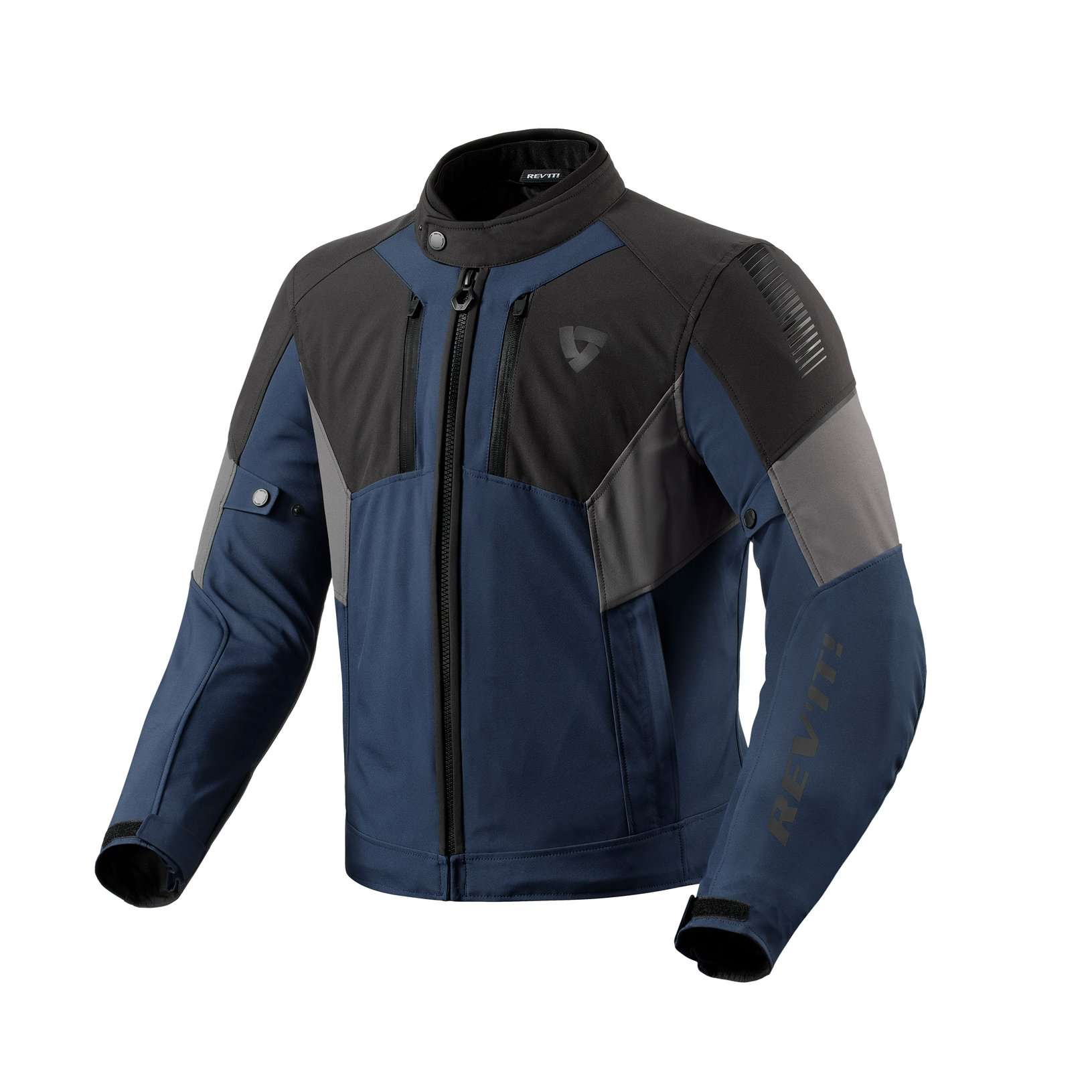 FJT341, Текстильная мотокуртка, REVIT Catalyst H2O Blue Black