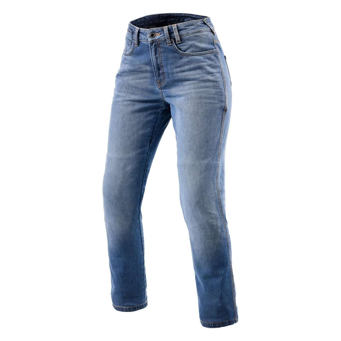 FPJ057, Мотоджинсы, REVIT Victoria 2 Ladies SF Classic Blue