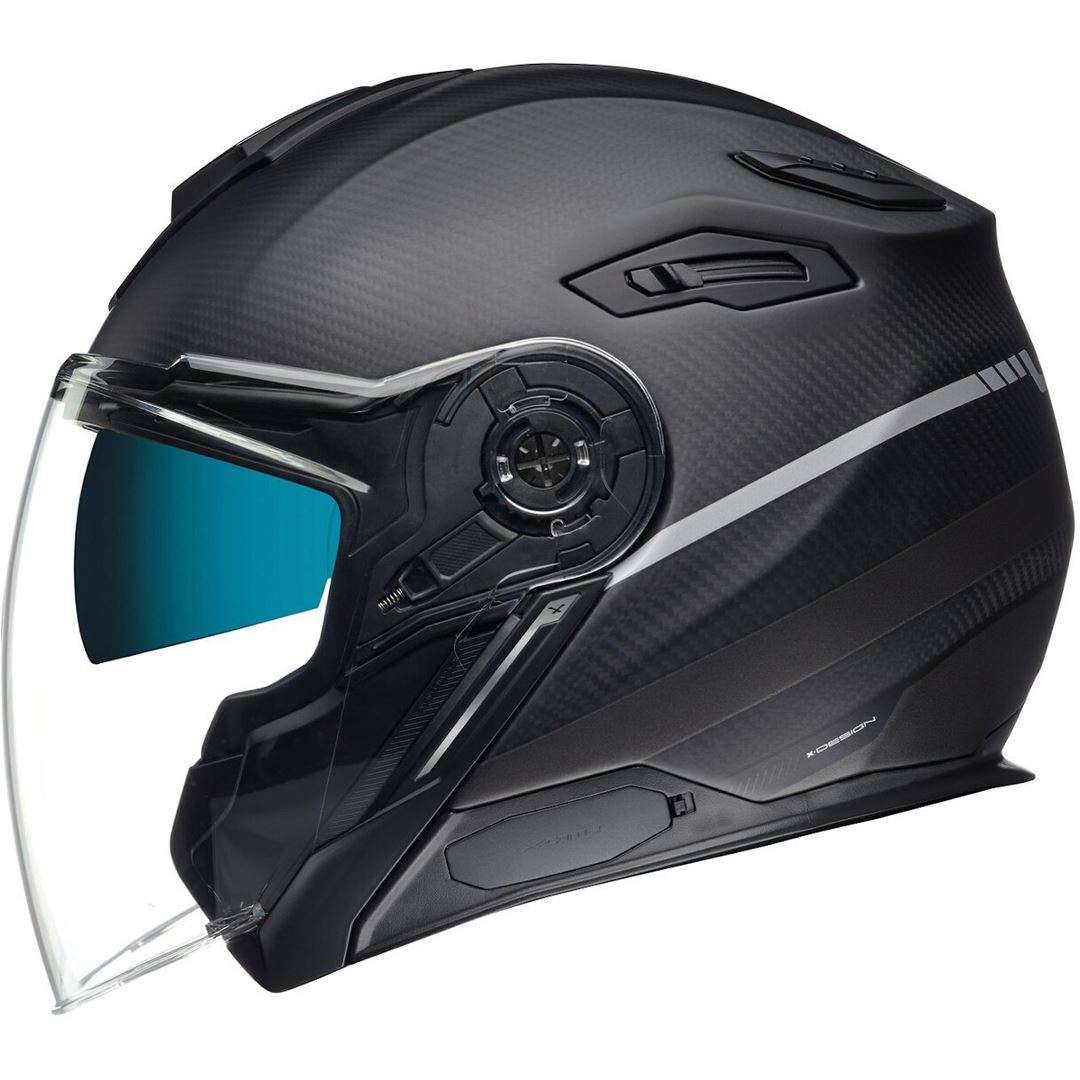 01XVB23307936, Открытый мотошлем, NEXX, X.VILIBY GENT CARBON.GREY MT