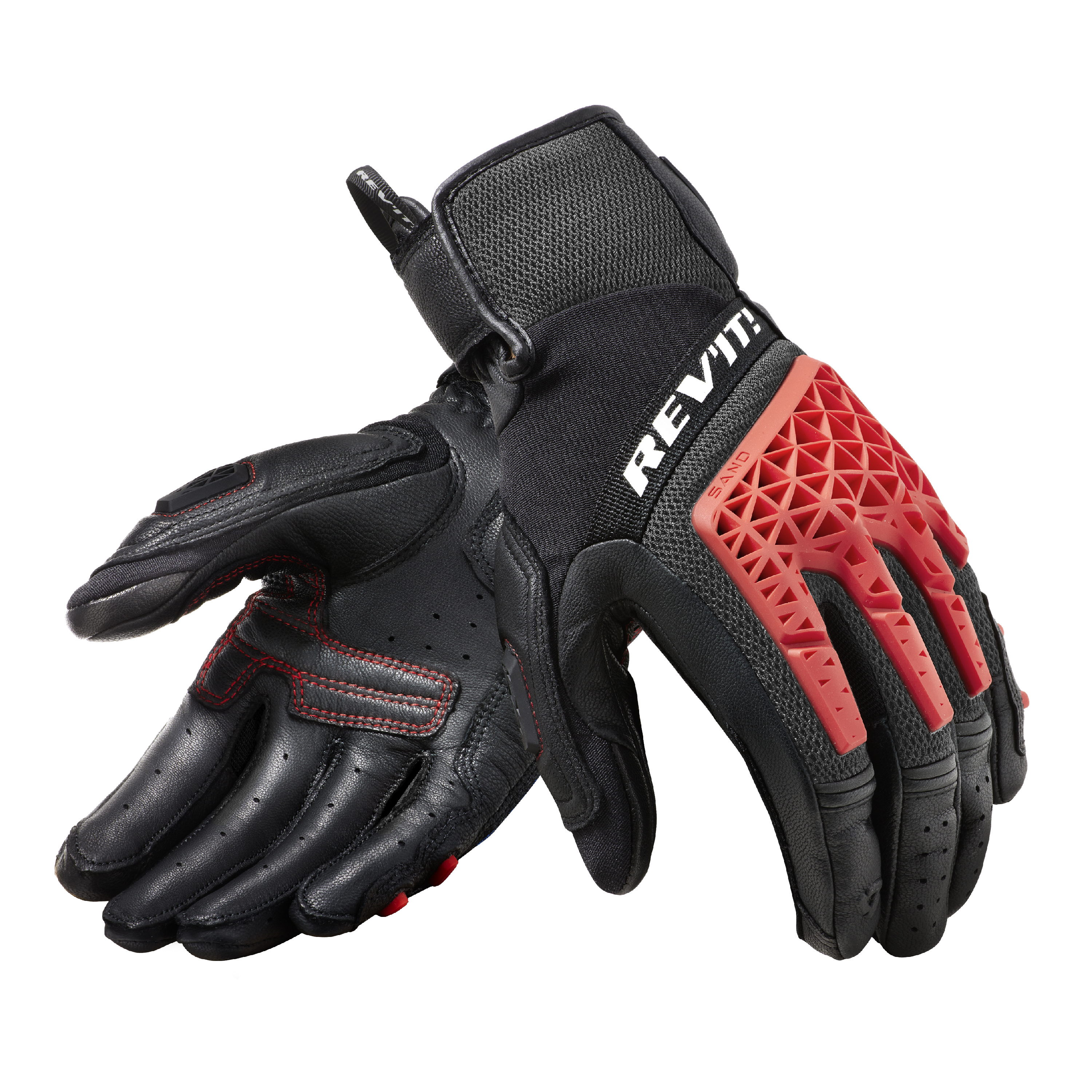 Мотоперчатки REVIT Sand 4 Black Red