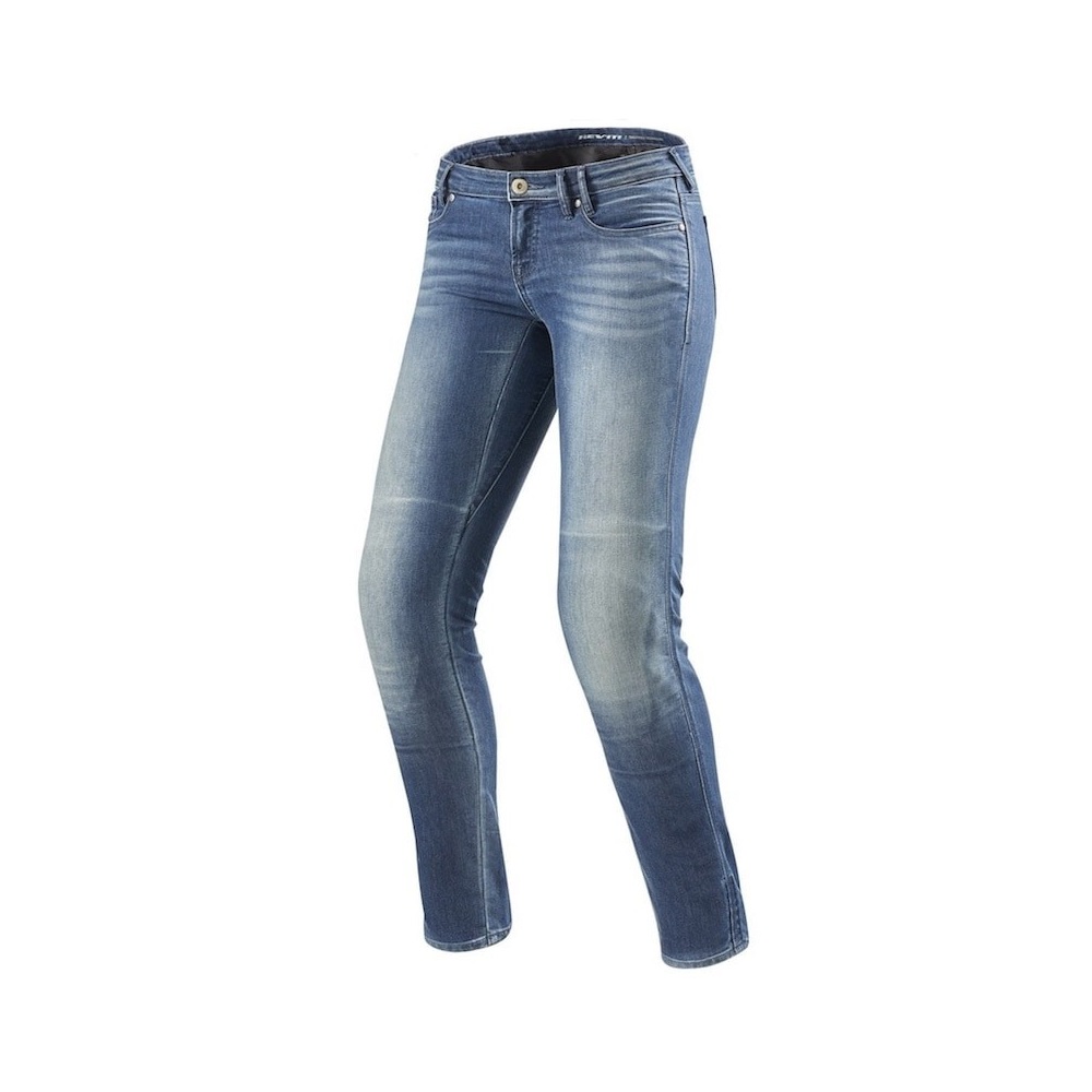Мотоджинсы REVIT Westwood Ladies SF Light Blue Used