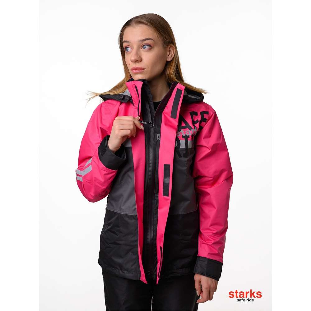 DRW, Дождевая Куртка, STARKS Dry Rain Woman Pink