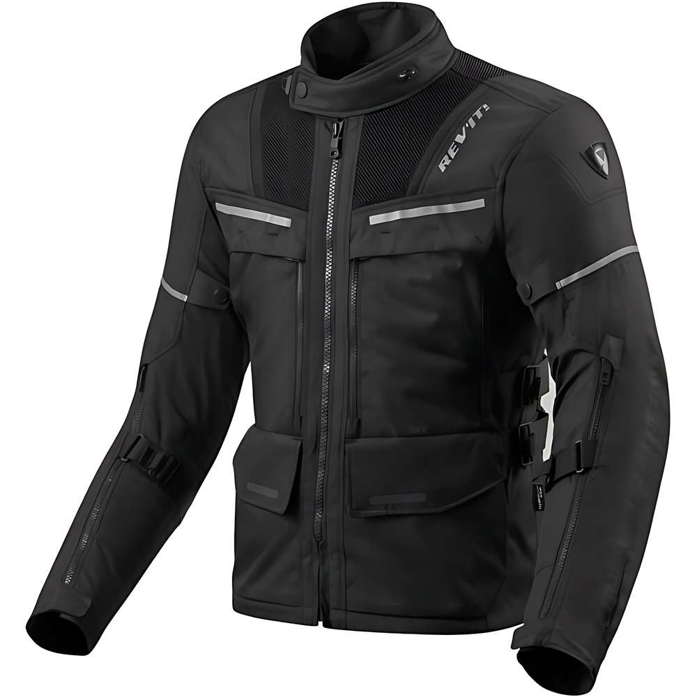 FJT265, Текстильная мотокуртка, REVIT Offtrack Black