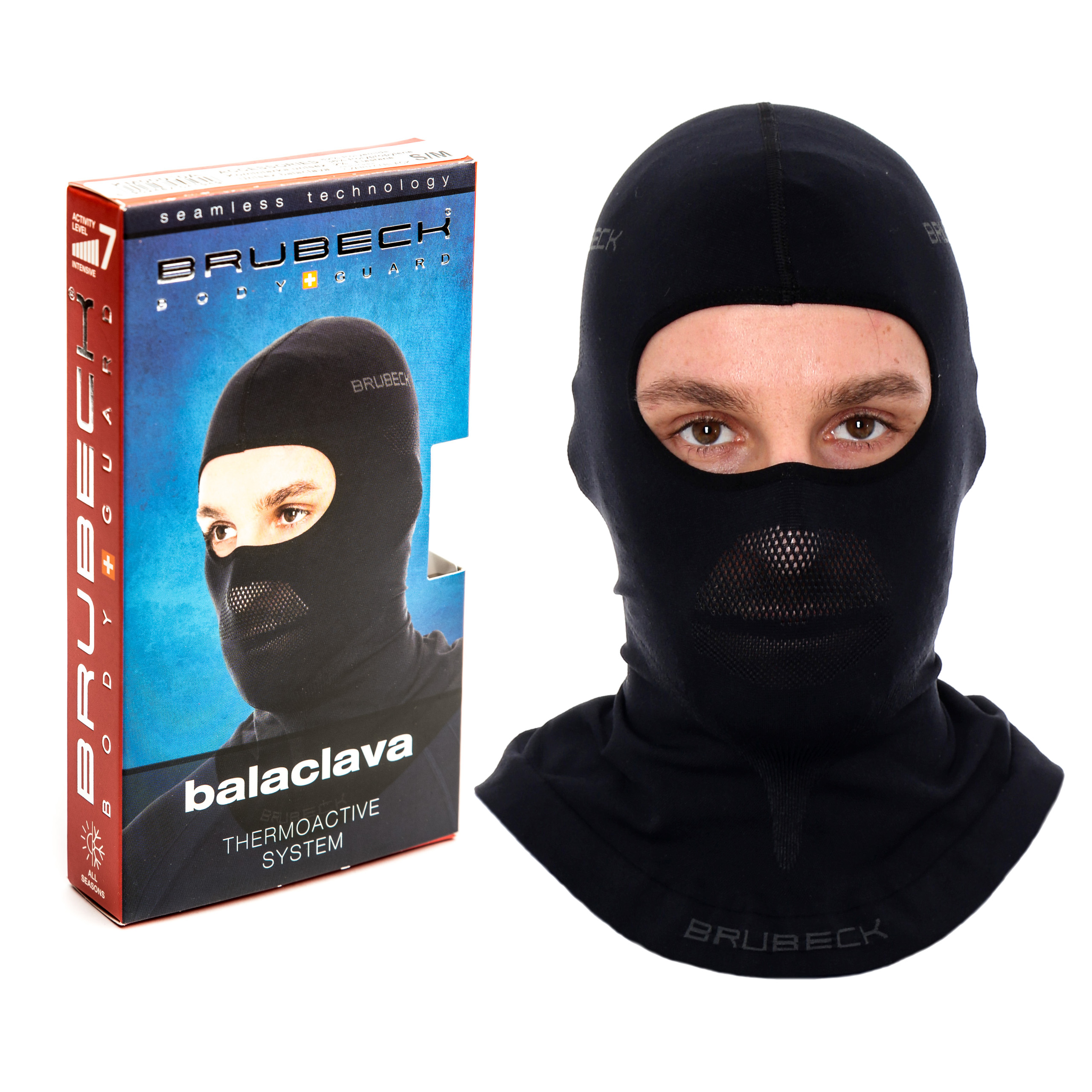 КМ00010А, Подшлемник  / Балаклава, BRUBECK Unisex Black