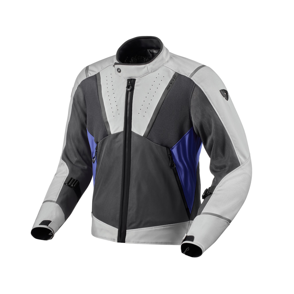 FJT388, Текстильная мотокуртка, REVIT Airwave 4 Light Grey-Blue