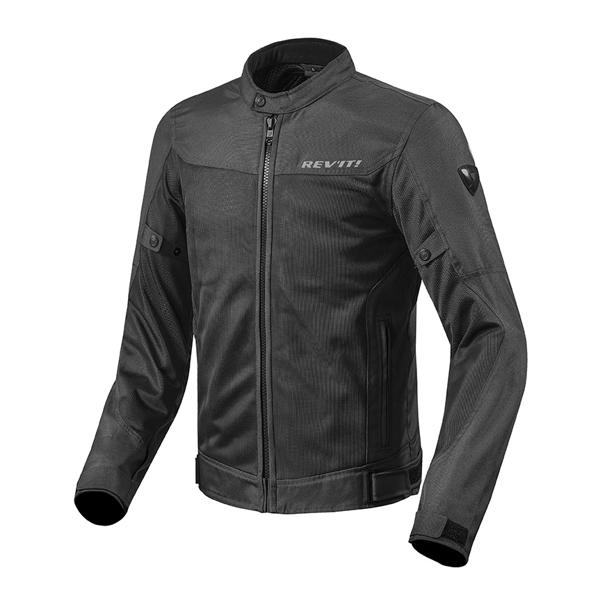 FJT223, Текстильная мотокуртка, REVIT Eclipse Black