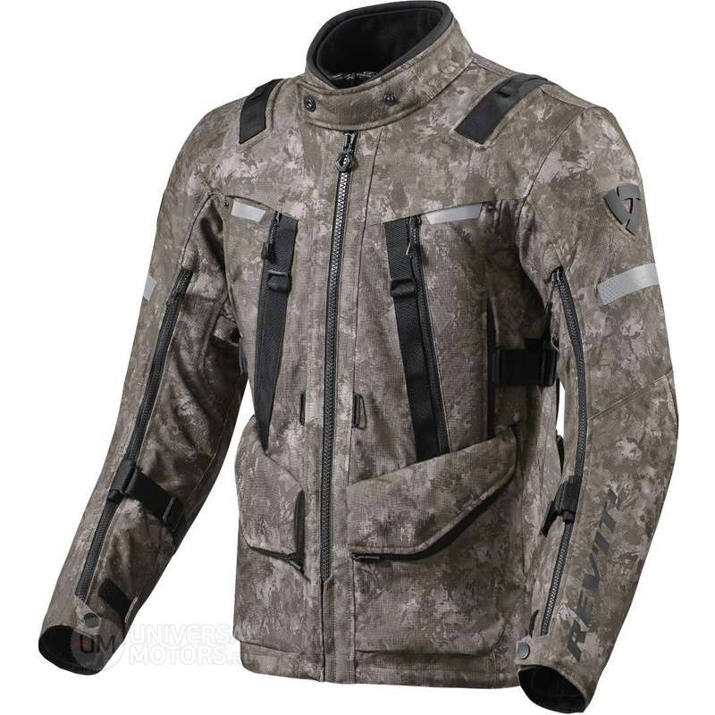 FJT296, Текстильная мотокуртка, REVIT Sand 4 H2O Ladies Camo Brown