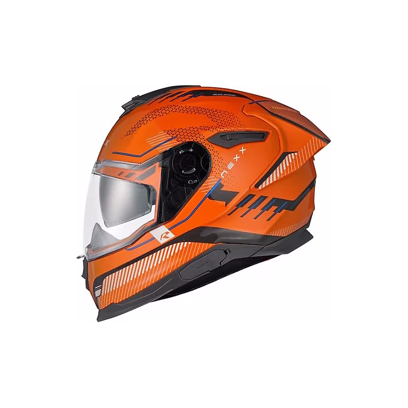 01YR107408025, Мотошлем интеграл, NEXX, Y.100R BARON ORANGE