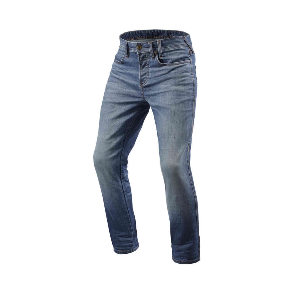 Мотоджинсы REVIT Piston (Skinny Fit) Medium Blue Used