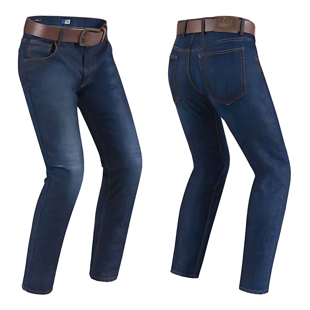 DEUB3420, Мотоджинсы, PROMO JEANS DEUX, Мужские с ремнем, 34 ДМ, Синий
