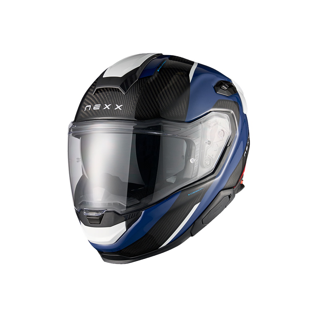 01XTR23519077, Мотошлем интеграл, NEXX, X.TR RUSH BLUE / RED
