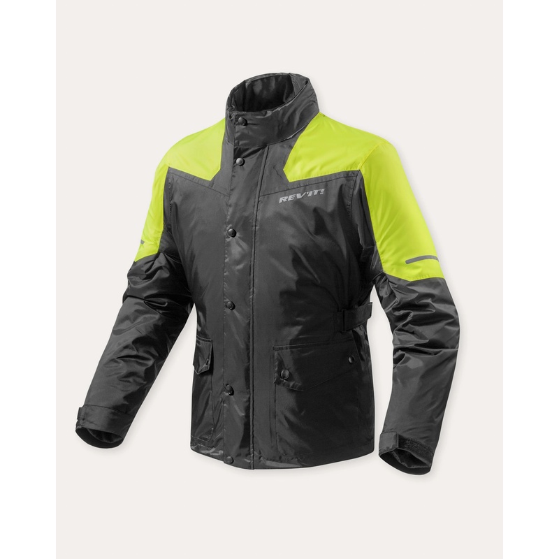 FRC009, Дождевая Куртка, REVIT Nitric 2 H2O Black Neon Yellow