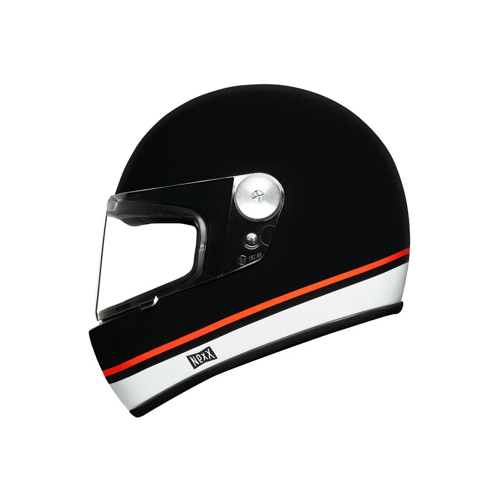 01XGR0129601200, Мотошлем интеграл, NEXX, X.G100R RUMBLE BLACK WHITE