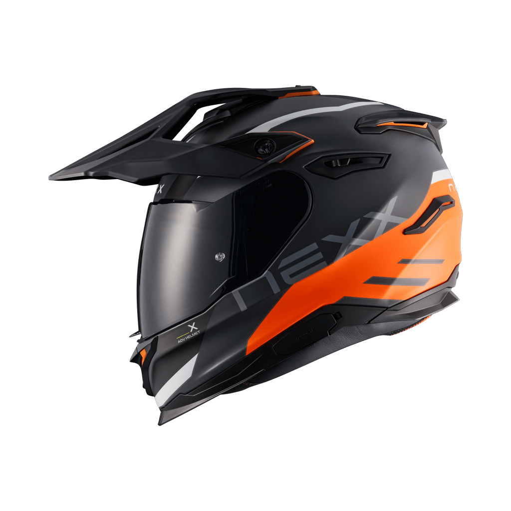 01YT102476037, Мотошлем интеграл, NEXX, Y.TRAVL QUEST ORANGE MT