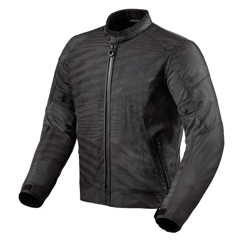 FJT310, Текстильная мотокуртка, REVIT Torque 2 H2O Black