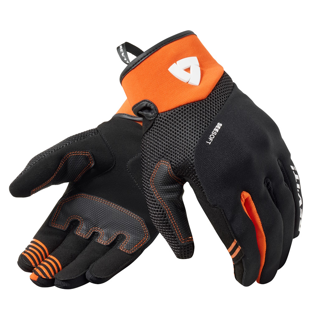 FGS221, Мотоперчатки, REVIT Endo Black Orange