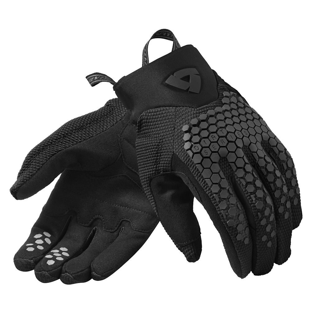FGS157, Текстильные мотоперчатки, REVIT Massif Black