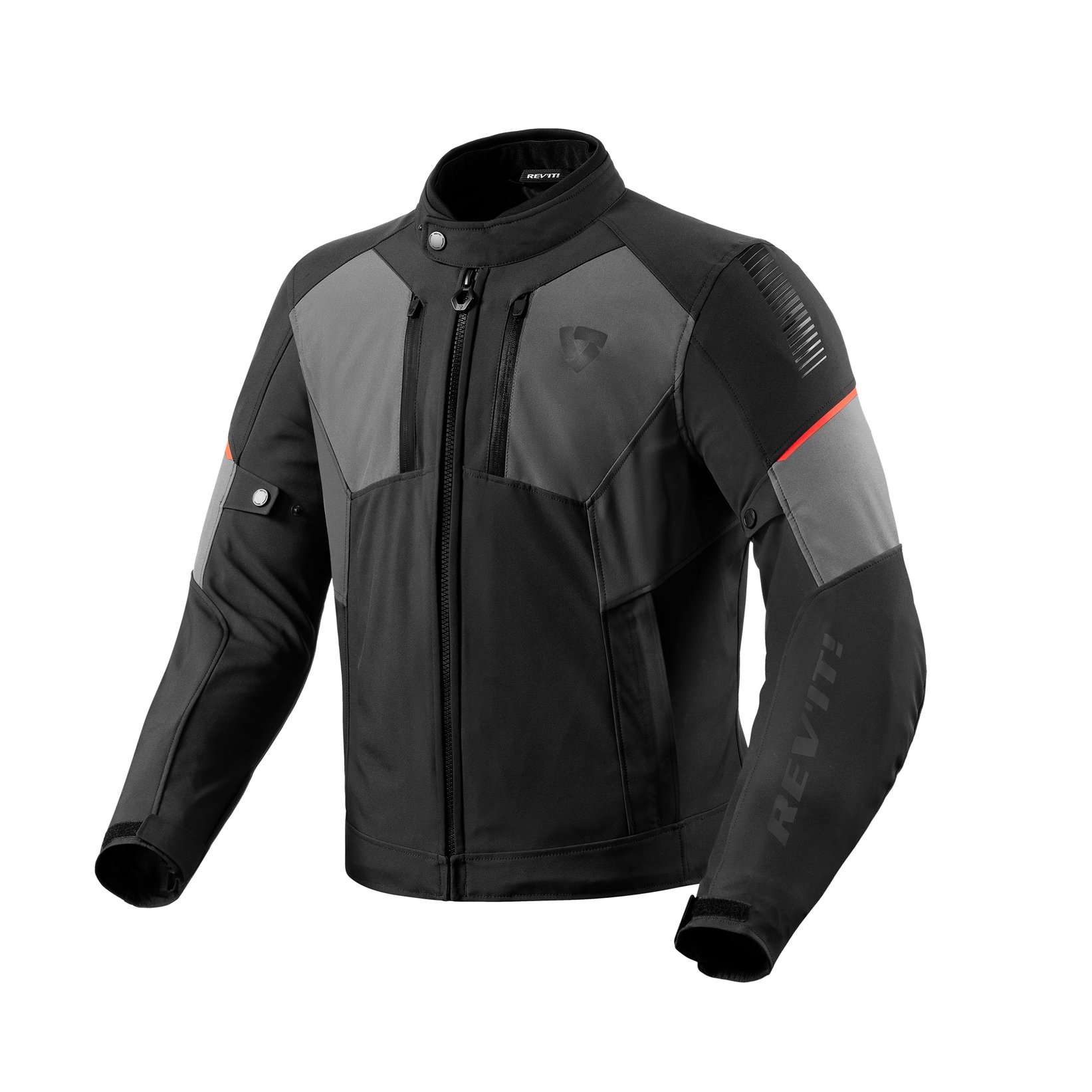 FJT341, Текстильная мотокуртка, REVIT Catalyst H2O Black Grey