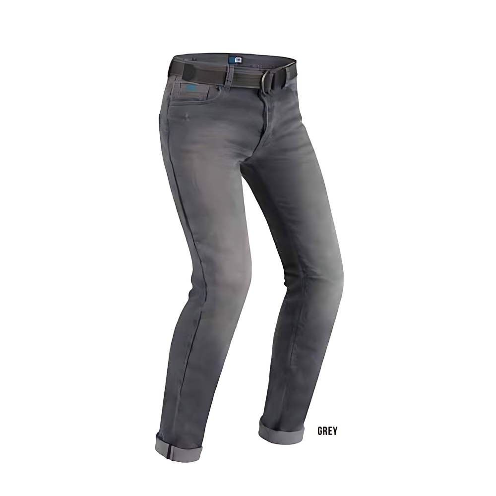CAFG17, Мотоджинсы, PROMO JEANS CAFERACER, Мужские с ремнем, Серый