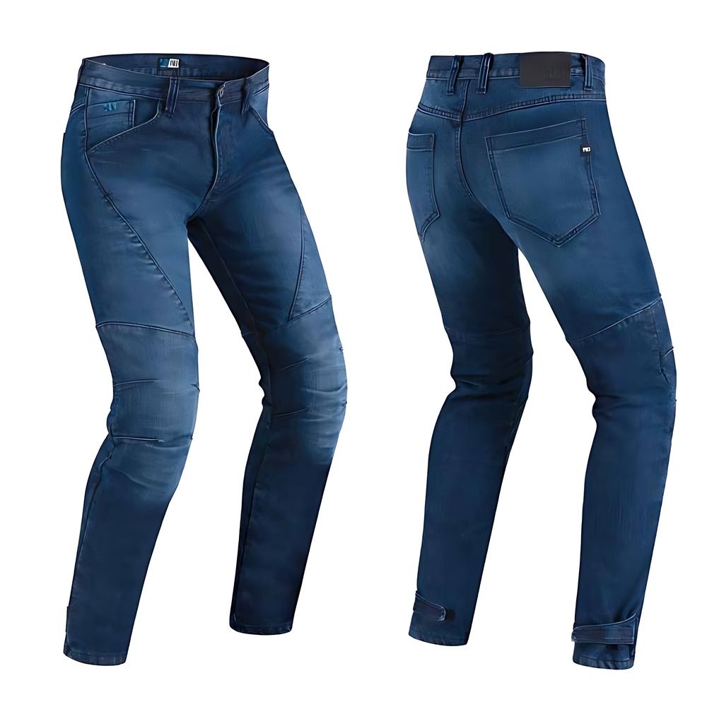 TITB15, Мотоджинсы, PROMO JEANS TITANIUM, Синий