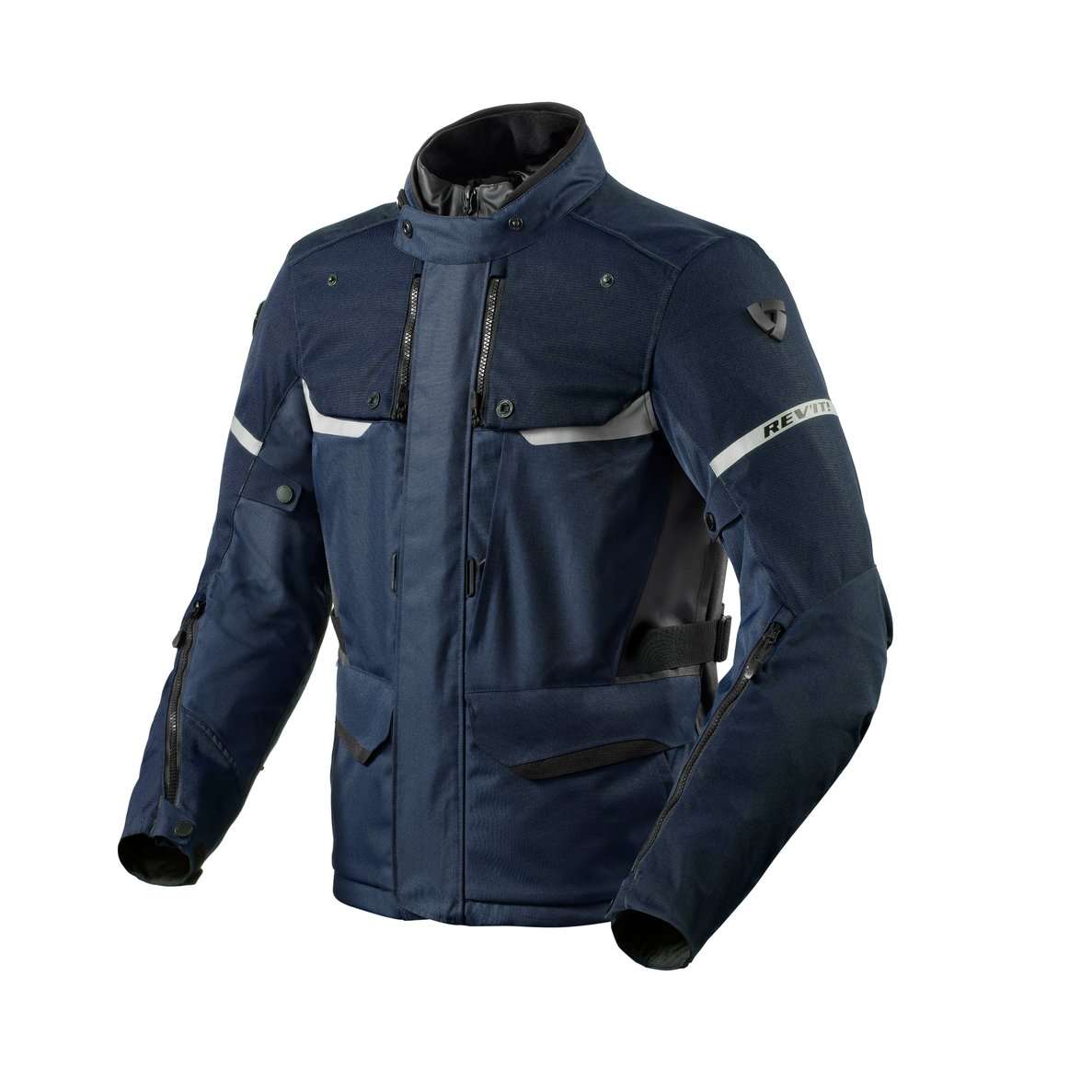 FJT343, Текстильная мотокуртка, REVIT Outback 4 H2O Blue Blue