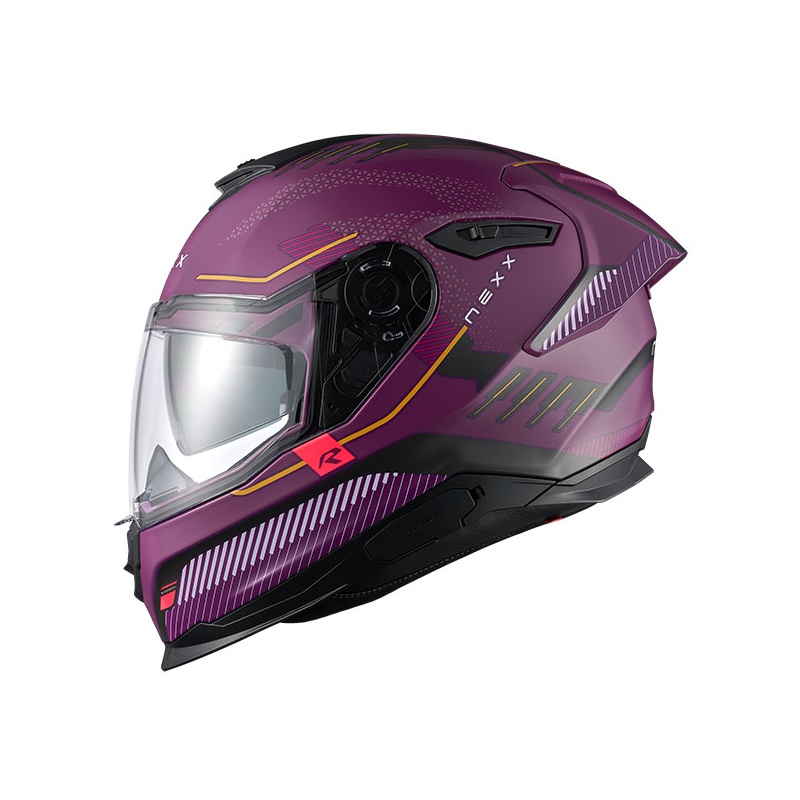 01YR159408934, Мотошлем интеграл, NEXX, Y.100R BARON AUBERGINE MT