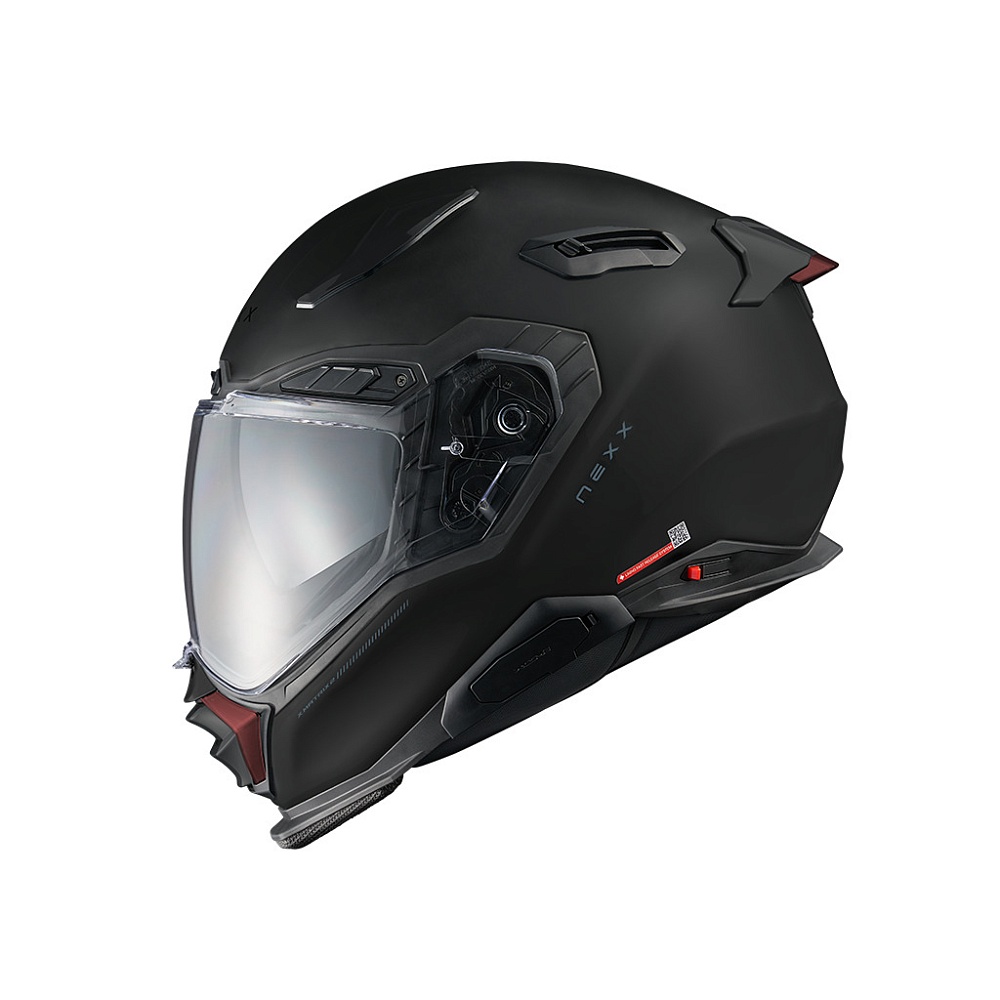 01XS30143701100, Мотошлем интеграл, NEXX, X.WST3 PLAIN BLACK MT